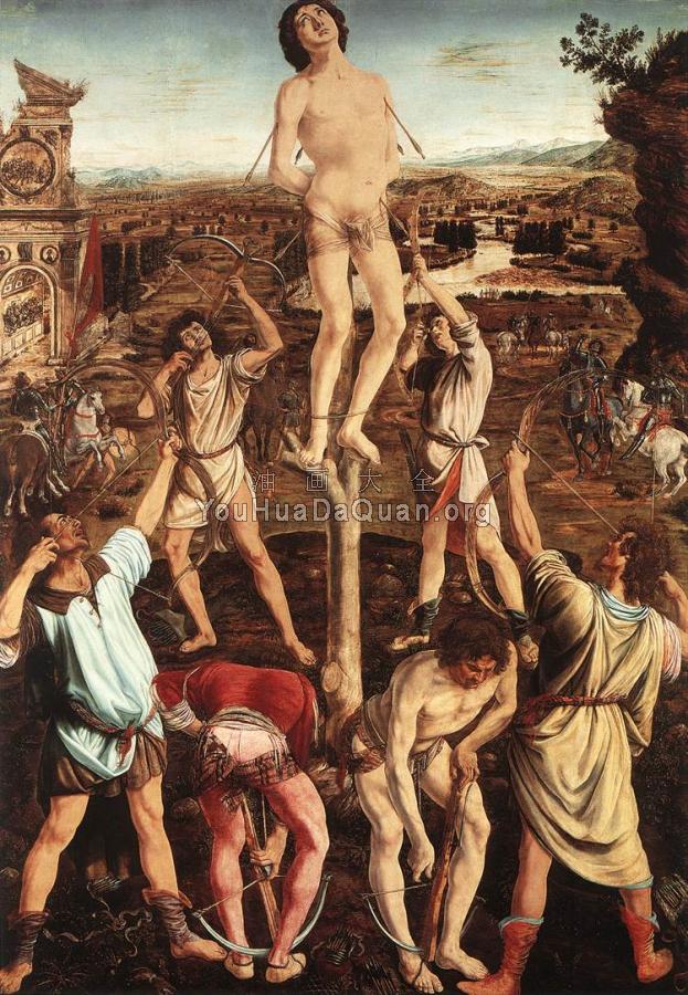 Martyrdom of St Sebastian - 安东尼奥·德尔·波拉伊奥罗
